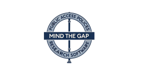 graphic inspired in London Underground's "mind the gap"